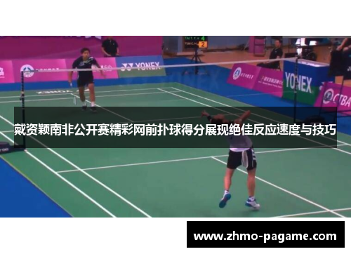 戴资颖南非公开赛精彩网前扑球得分展现绝佳反应速度与技巧 戴资颖南非公开赛精彩网前扑球得分展现绝佳反应速度与技巧